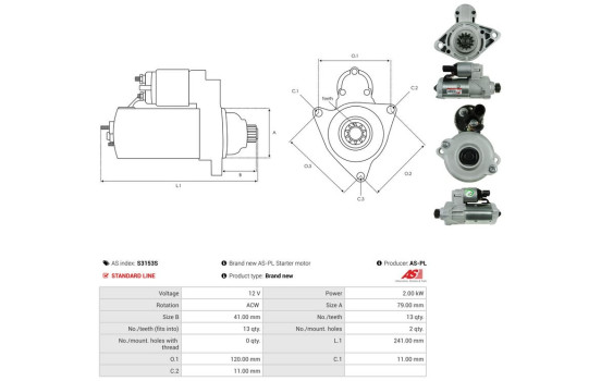 Starter motor / Starter, Image 5