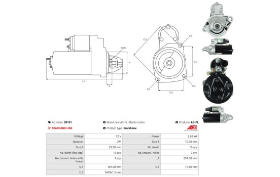 Starter motor / Starter, Image 5