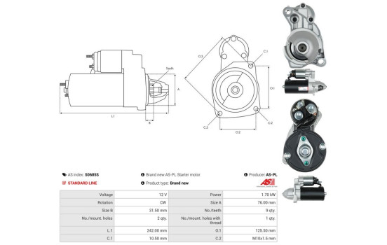 Starter motor / Starter, Image 5