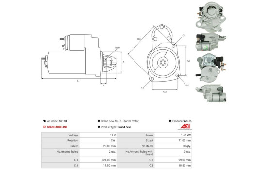 Starter motor / Starter, Image 5
