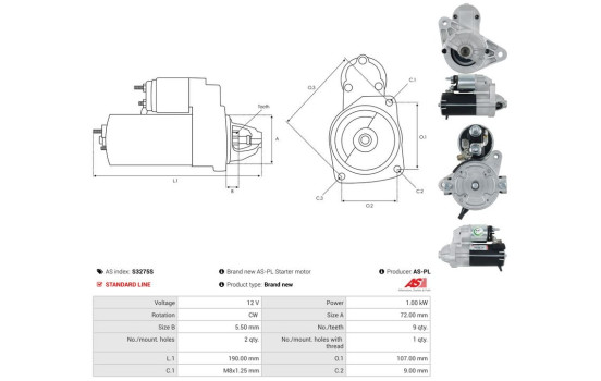 Starter motor / Starter, Image 5
