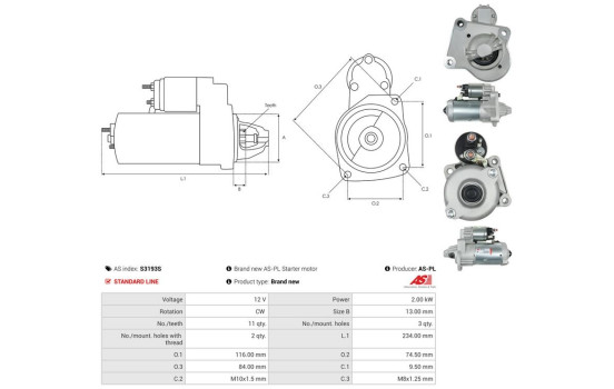Starter motor / Starter, Image 5