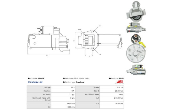 Starter motor / Starter, Image 5