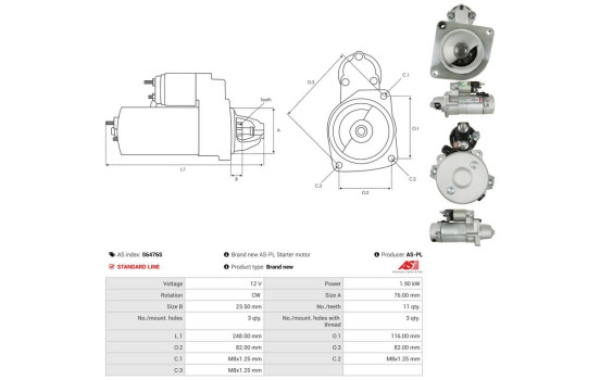 Starter motor / Starter, Image 5