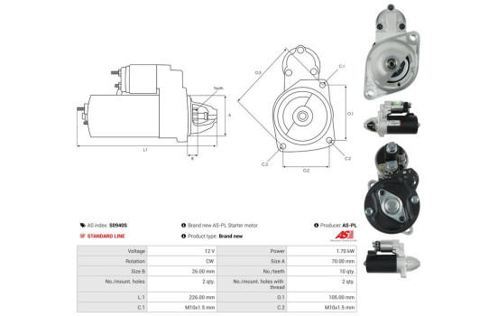 Starter motor / Starter, Image 5