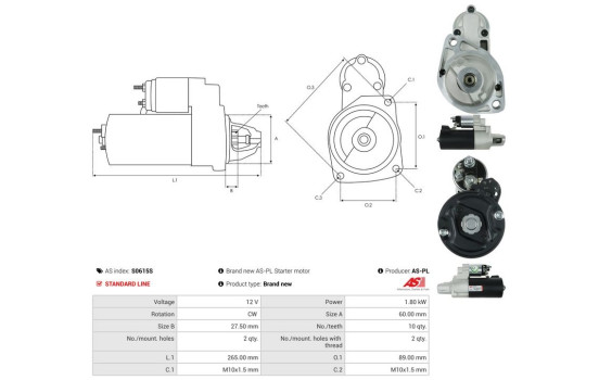 Starter motor / Starter, Image 5