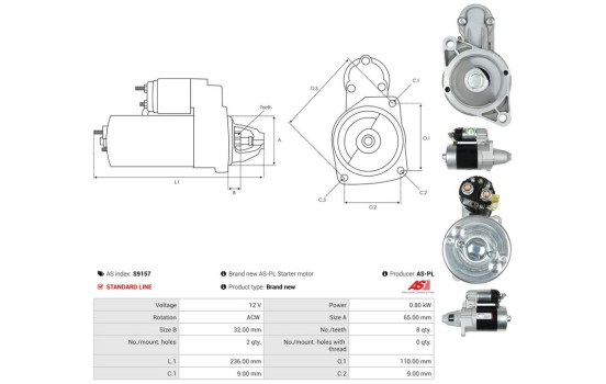 Starter motor / Starter, Image 5