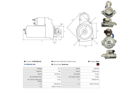 Starter motor / Starter, Image 5