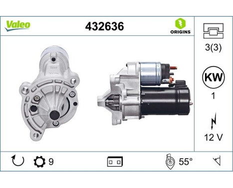 Starter NEW ORIGINAL PART 432636 Valeo, Image 4