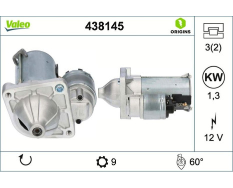 Starter NEW ORIGINAL PART 438145 Valeo