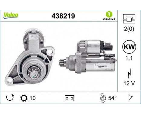 Starter NEW ORIGINAL PART 438219 Valeo