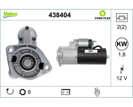 Starter NEW PART 438404 Valeo