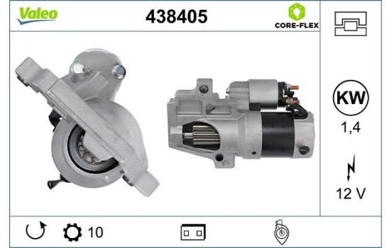 Starter NEW PART 438405 Valeo, Image 4