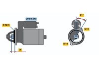 Starter R74-E2512V(R) Bosch