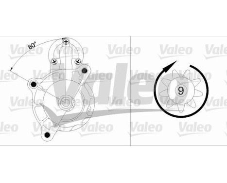 Starter REMANUFACTURED PREMIUM 455899 Valeo, Image 3
