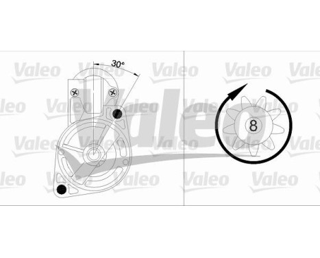 Starter REMANUFACTURED PREMIUM 455965 Valeo, Image 5