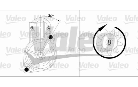 Starter REMANUFACTURED PREMIUM 455965 Valeo, Image 5