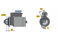 Starter S74-L12V(R) Bosch