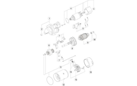 Starter Same 3.4 kw