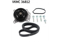 Multi-belt set + water pump