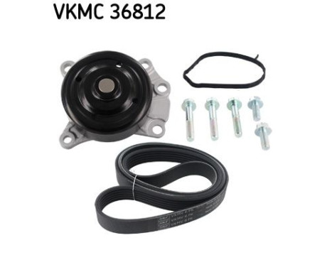 Multi-belt set + water pump