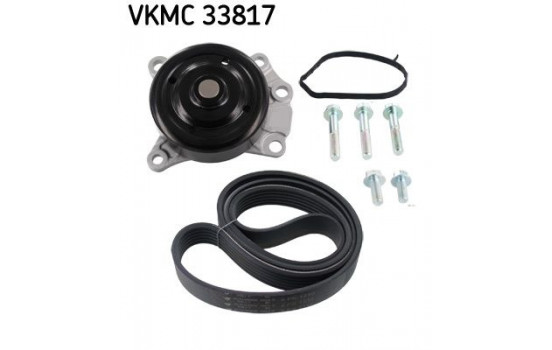 Multi-belt set + water pump, Image 2