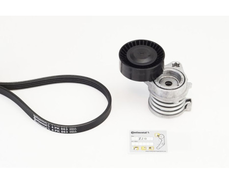 Poly V-belt set 4PK863K1 Contitech, Image 2