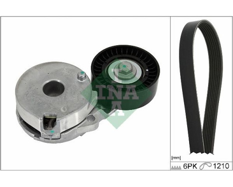 Poly V-belt set