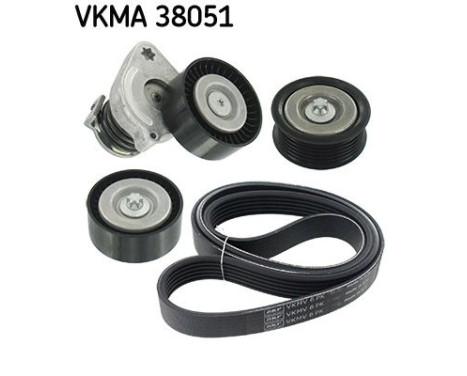 Poly V-belt set