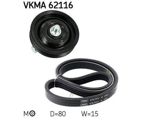 Poly V-belt set, Image 2