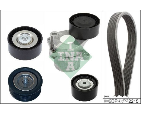 Poly V-belt set