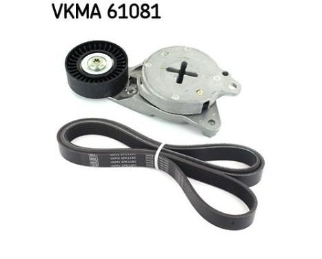 Poly V-belt set