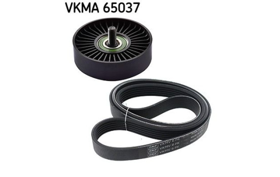 Poly V-belt set