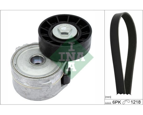 Poly V-belt set