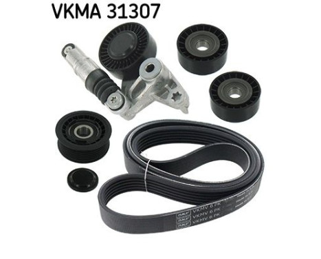 Poly V-belt set