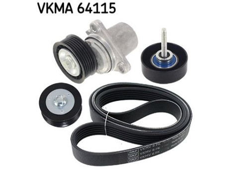 Poly V-belt set