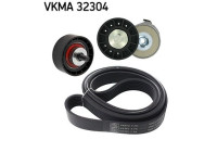Poly V-belt set