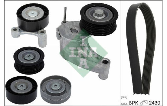Poly V-belt set
