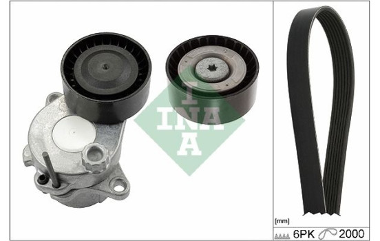 Poly V-belt set