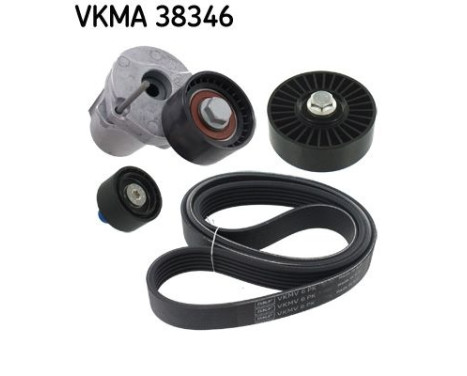 Poly V-belt set