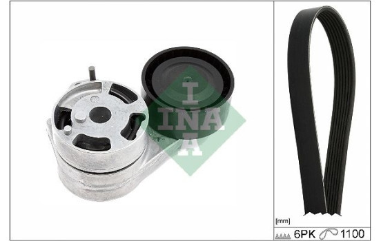Poly V-belt set