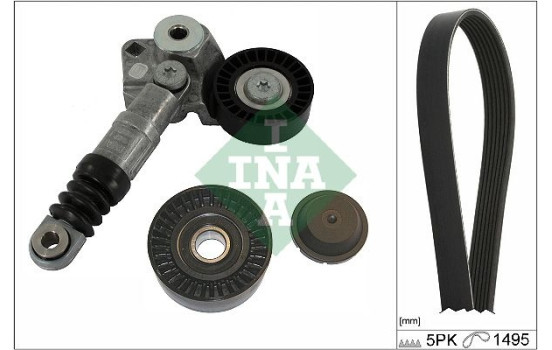 Poly V-belt set