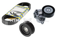 Poly V-belt set