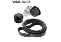 Poly V-belt set