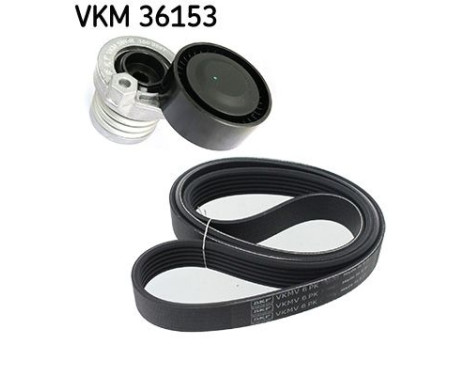 Poly V-belt set