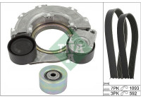 Poly V-belt set