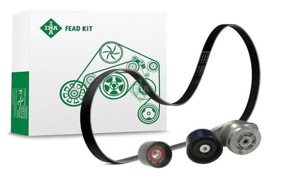 Poly V-belt set