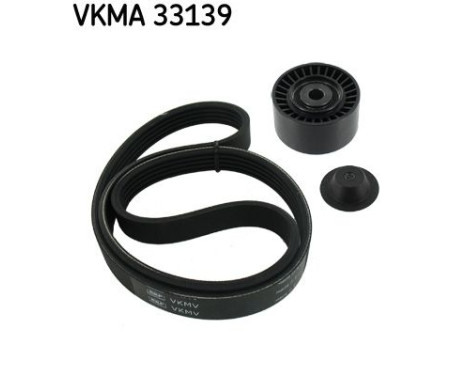 Poly V-belt set