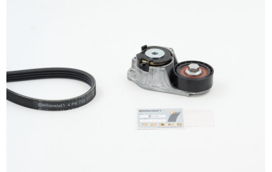 V-Ribbed Belt Set 4PK735K1 Contitech, Image 2