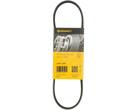 V-Ribbed Belts 3PK670 Contitech